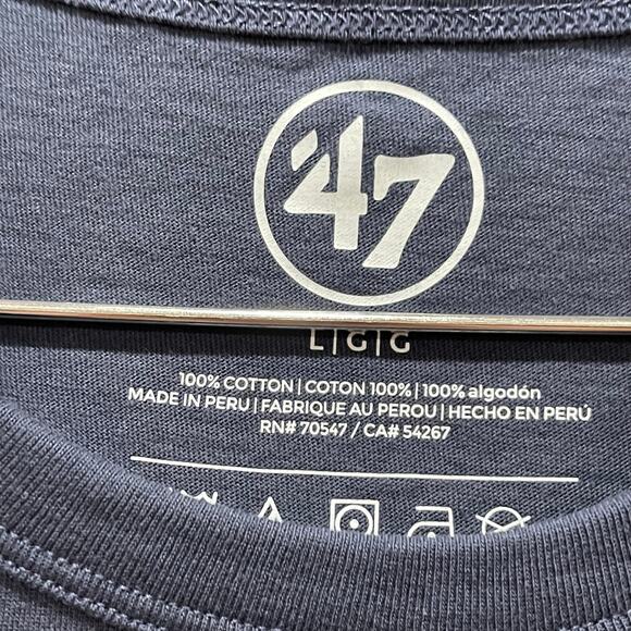 NEW 47 Brand Chicago Bears Shirt Retro Size Large - Picture 4 of 5